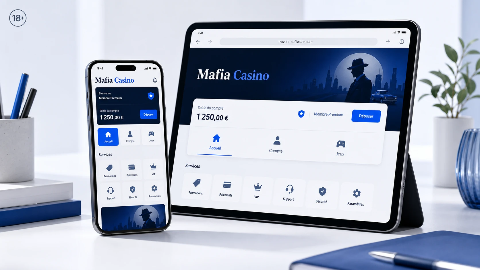 Présentation de la mafia casino app